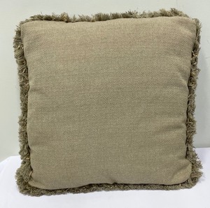 lot 353 image: Trio of Taupe Accent Pillows