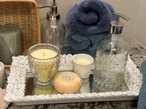 lot 119A image: Decorative Powder Room Decor