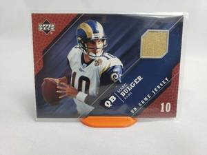 Marc Bulger Upper Deck Game Jersey Patch GJ-MB