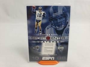 Marc Bulger Game Used Jersey Patch Upper Deck ESPN SCS-MB