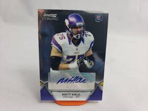 Matt Kalil Rookie Autograph Bowman Sterling 14