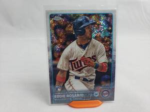 Eddie Rosario Rookie Card Topps Chrome US341