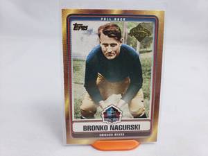 Bronko Nagurski Topps Hall of Fame HOFT-BN