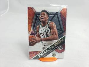 Giannis Antetokounmpo Will to Win Panini Mosaic No. 12