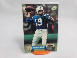 Johnny Unitas Football Legend Topps Stadium Club 3 of 6