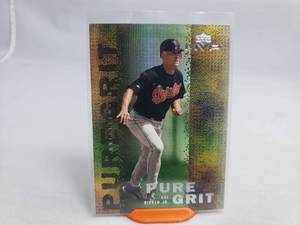 Cal Ripken Jr. True Grit Upper Deck MVP Insert G8