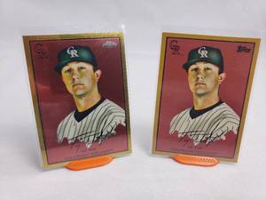 Lot of 2 Troy Tulowitzki Topps Series 400 Inserts TCCP25