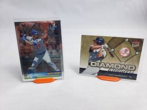 Lot of 2 Alex Rodriguez Fleer Ultra Diamond Producers DP8, Matt Kemp Topps Chrome VC14