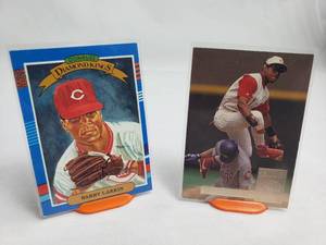 Lot of 2 Barry Larkin Donruss Diamond Kings No. 5, Donruss Special 45 Edition