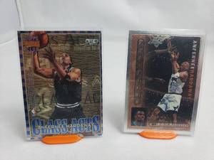 Lot of 2 Anfernee Hardaway Topps Class Acts with Lorenzen Wright CA9 and Topps Chrome Profiles PF-11