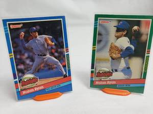 Lot of 2 Nolan Ryan Donruss Highlights BC-3 and Donruss Highlights BC-15