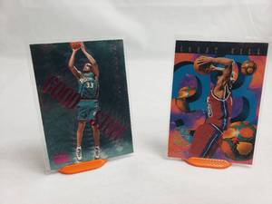 Lot of 2 Grant Hill Inserts Skybox Good Stuff 7 of 10GS and NBA Hoops Crunchers 3 of 25