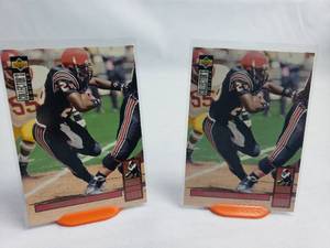 2 Marshall Faulk Rookie Cards Upper Deck Collectors Choice 14