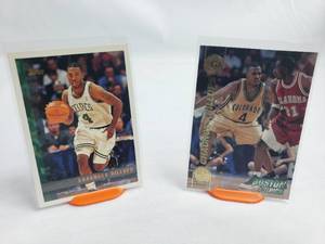 2 Chauncey Billups Rookie Cards PressPass 3 and Topps 181