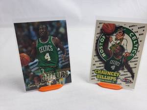 2 Chauncey Billups Rookie Cards NBA Hoops167 and Fleer 340