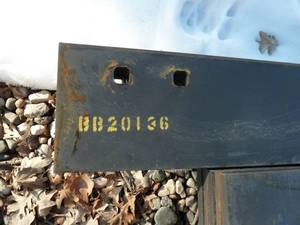 lot 89 image: DOT Replacement Snow Plow Blades 6 x 12