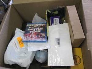box of new misc please see pictures...