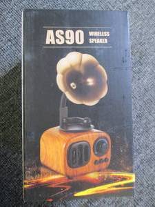 new wireless speaker...