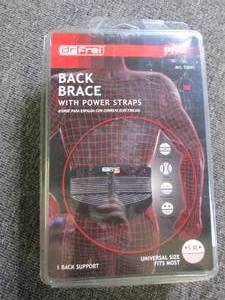 new back brace with  power straps...