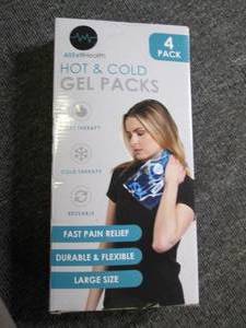 new 4 pack of hot and cold gel pack...