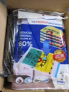 8 new packs of space saver bags wit...