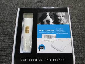 new pet clipper...