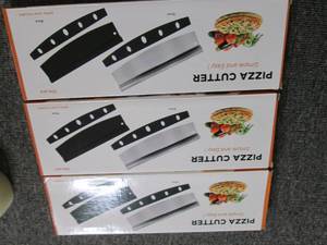 3 new 14 inch rocking pizza cutters...