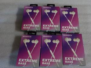 6 Magnavox Extreme Bass Ear buds an...