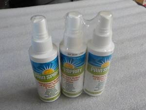 3 - 4 oz Spray Bottles Pain Spray...