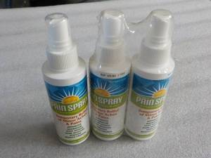 3 - 4 oz Spray Bottles Pain Spray...