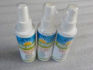 3 - 4 oz Spray Bottles Pain Spray...