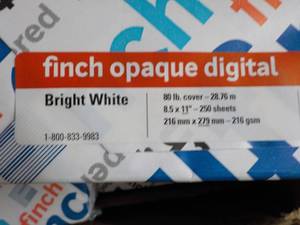 Finch Opaque Digital Bright White 5...