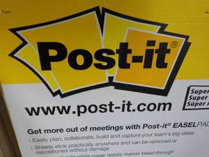 4 Pack Post It Easel Pads 24 x 30...