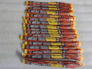 Teriyaki Beef Sticks...