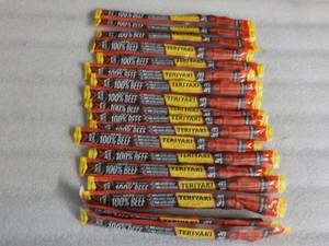 Teriyaki Beef Sticks...