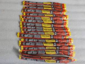 Teriyaki Beef Sticks...