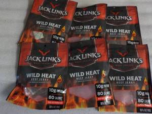 Jack Links Wild Heat Beef  Jerky...