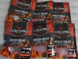 Jack Links Wild Heat Beef  Jerky...
