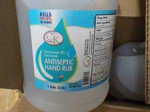 4 Gallons Antiseptic Hand Rub...