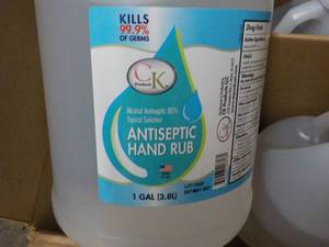 4 Gallons Antiseptic Hand Rub...