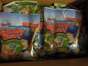 24 - 5 oz Pastime Fruity Sour Gummy...