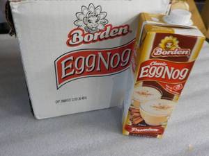 6 - 32 oz Border Classic EggNog...