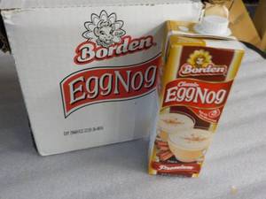 6 - 32 oz Border Classic EggNog...