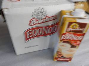 6 - 32 oz Border Classic EggNog...