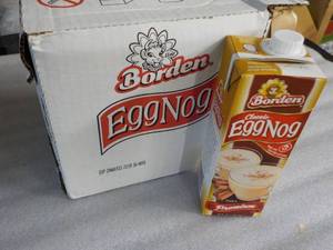 6 - 32 oz Border Classic EggNog...