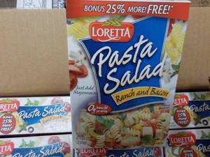 12 Boxes Loretta Pasta Salad Ranch ...