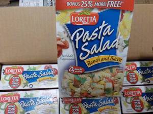 12 Boxes Loretta Pasta Salad Ranch ...