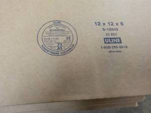 25 Boxes 12 x 12 x 8...