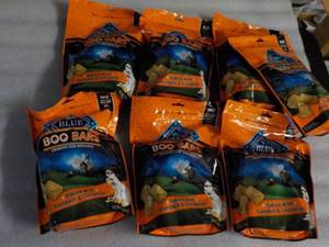 7 - 11 oz Bags Blue Boo Bars Dog Bi...