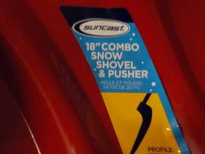 3 Suncast 18 Plastic Shovels...